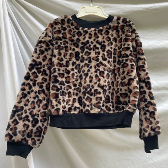 Wild Fable Animal Print Super Soft Sweater, Size XS - Picture 1 of 6
